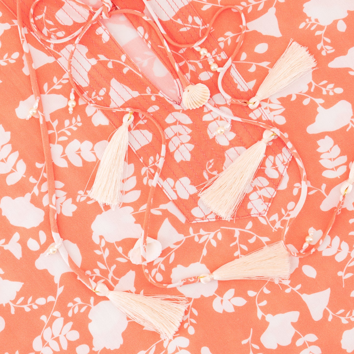 Wild flowers - Coral