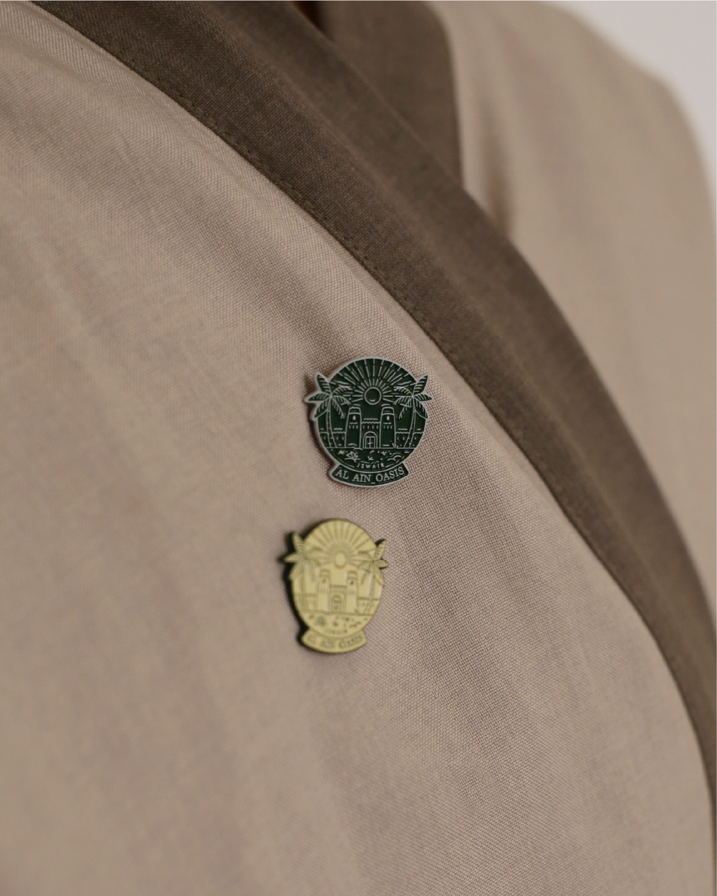 Abu Dhabi Landmarks Enamel Pin Collection