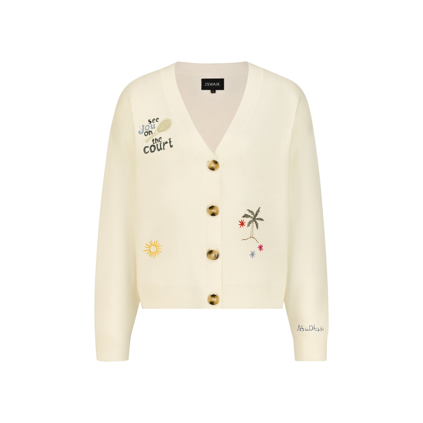 Tennis-inspired Cardigan