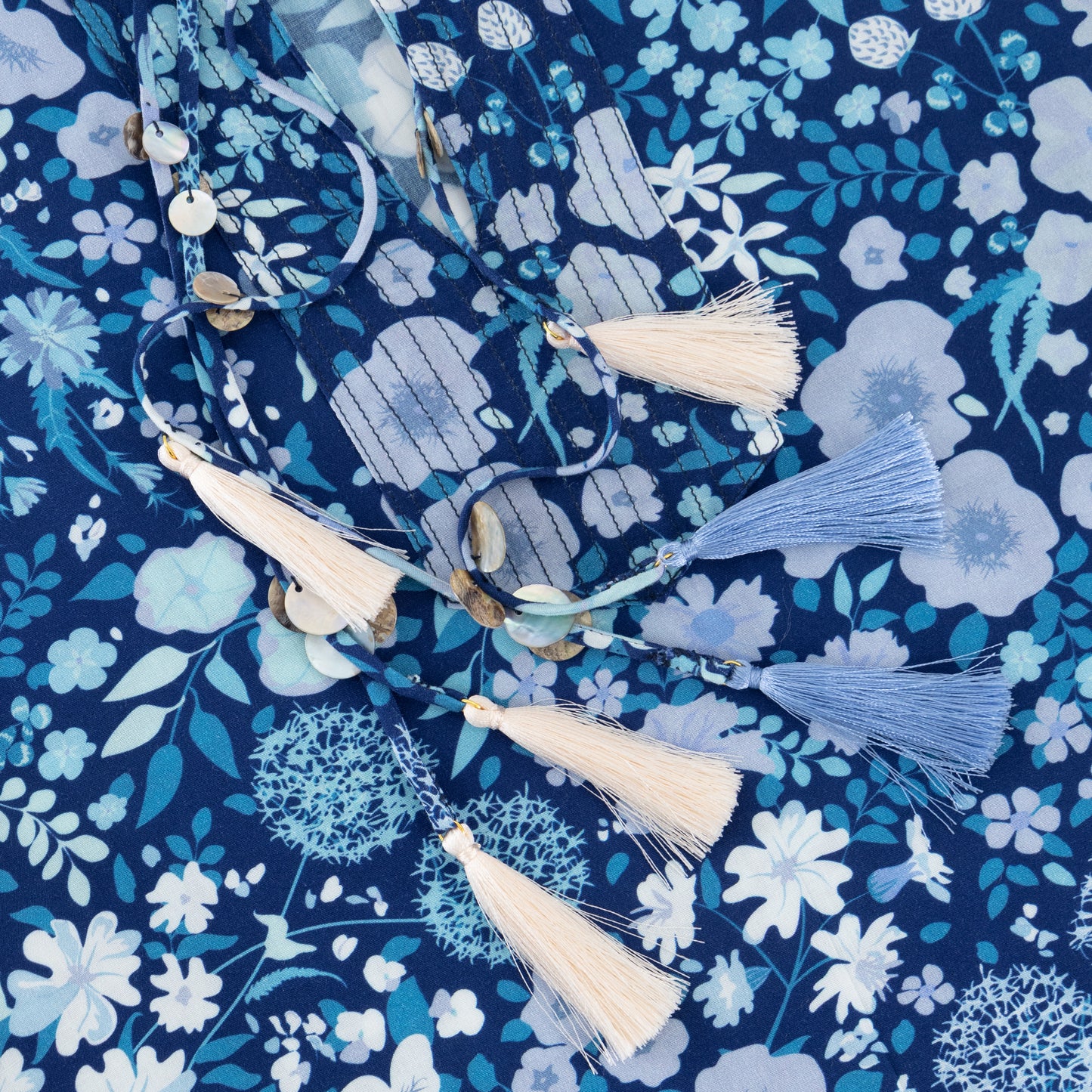 Wild Flowers - Indigo