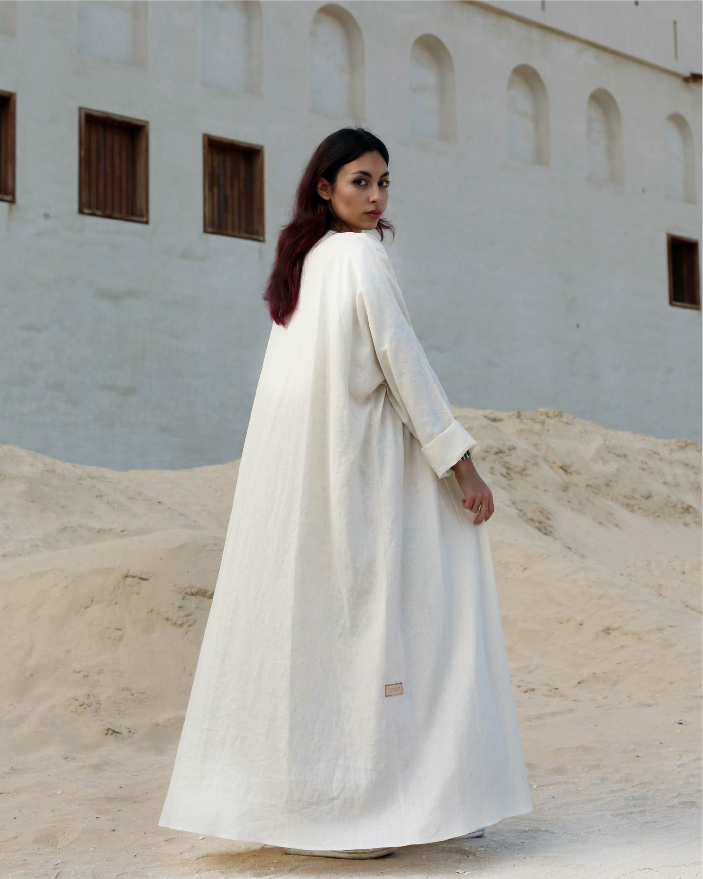 Linen Abaya