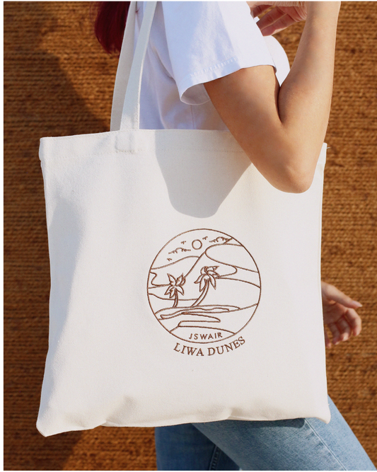Liwa Desert Dunes Tote Bag