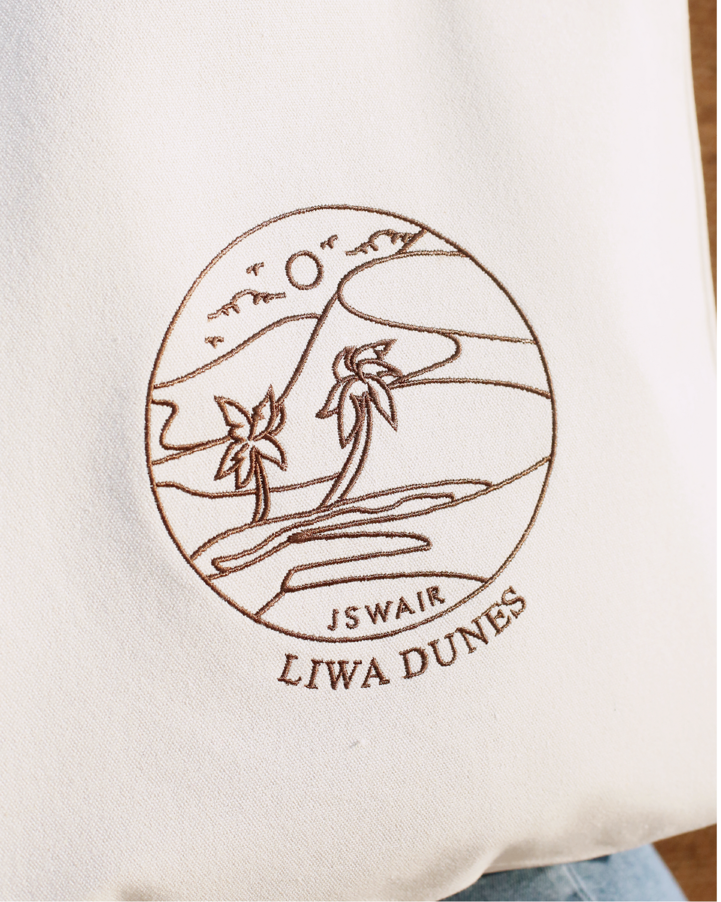 Liwa Desert Dunes Tote Bag
