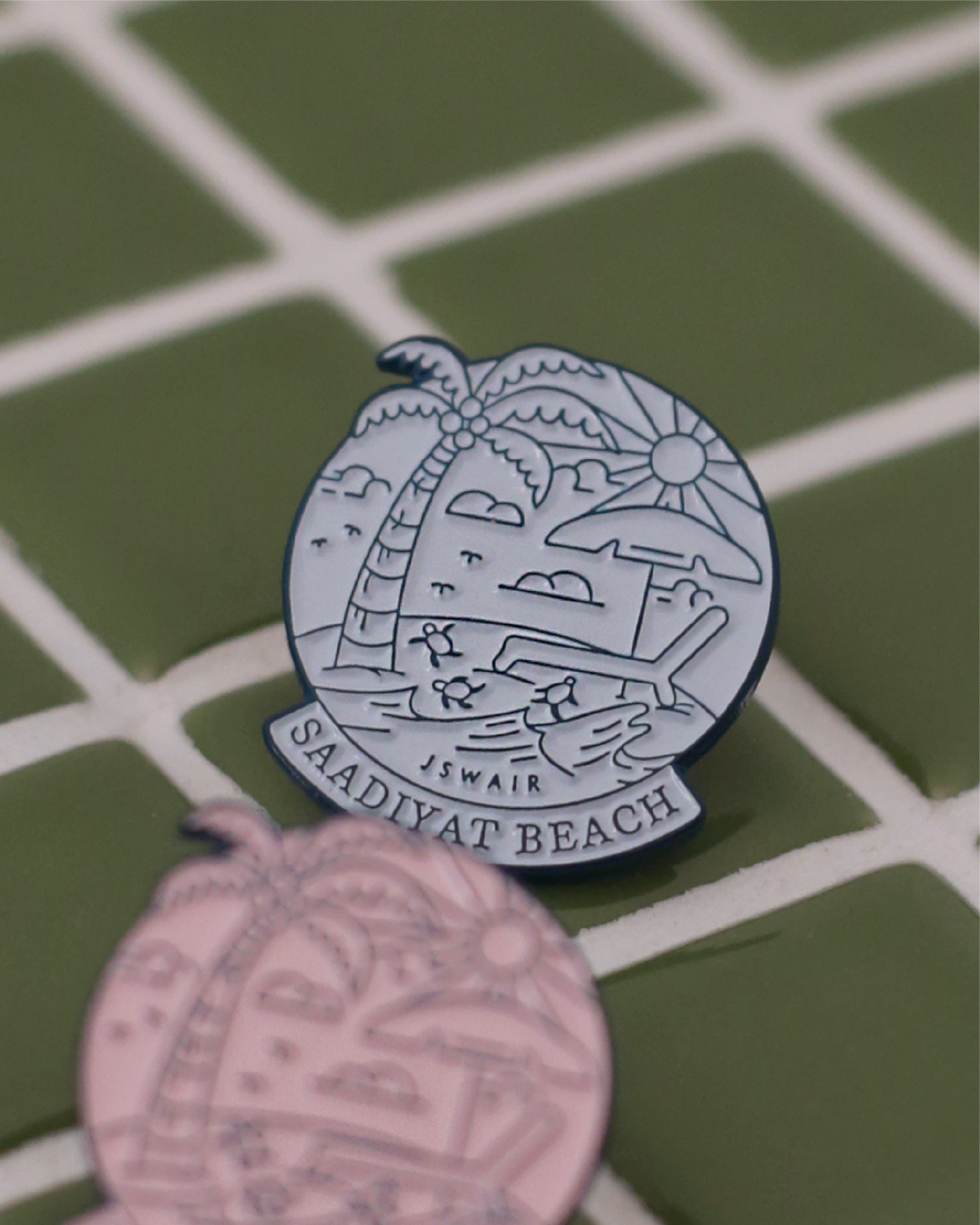 Abu Dhabi Landmarks Enamel Pin Collection
